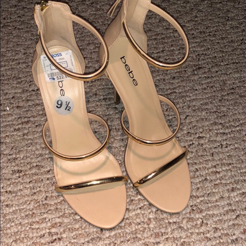 Strapped heels
